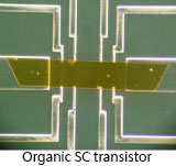 organic SC transistor